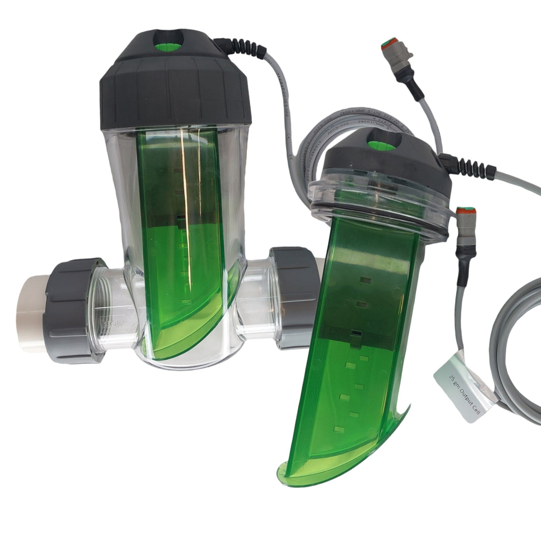 What Is The White Calcium Deposits On My Chlorinator Cell? How Can I Safely Clean It Off?