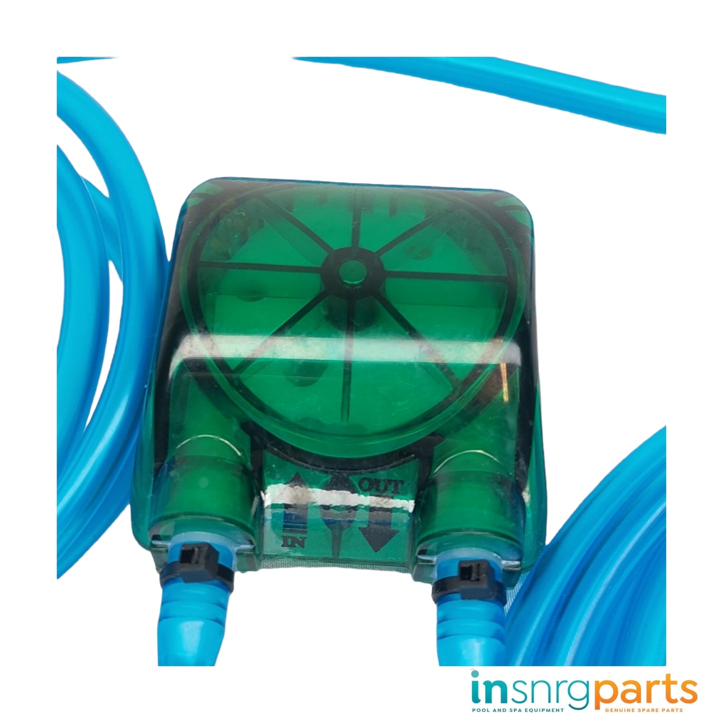 Peristaltic Acid Feeder Pump Head (Old Style - Green) Replacement Kit - Insnrg Chlorinators & Acid Feeders (Vi/Ri) [13176601]