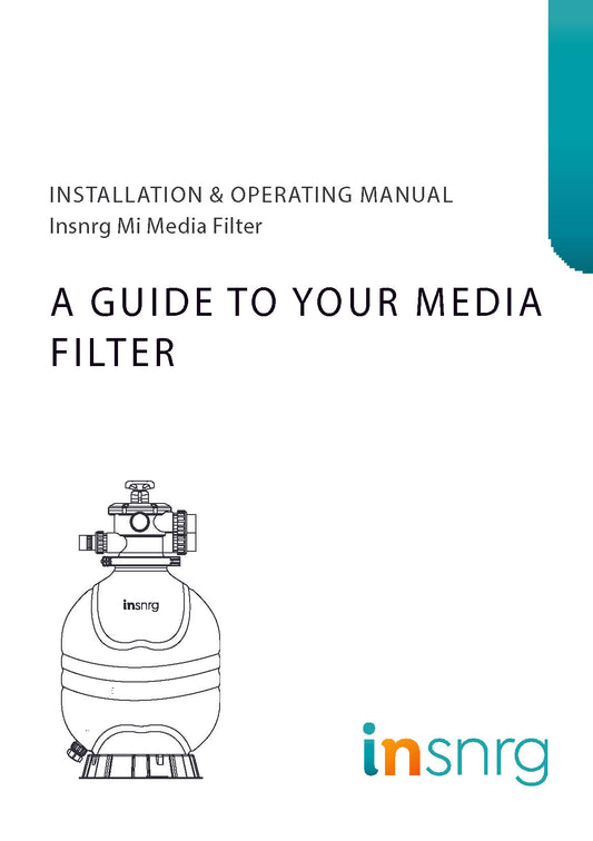 Manual for Mi Sand/Glass Media Filter (Digital Download) - Insnrg Mi Media Filters [ISP001Mi]